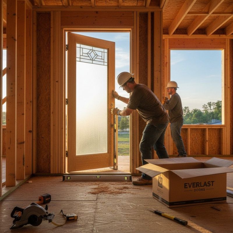 Exterior Door Installation detail