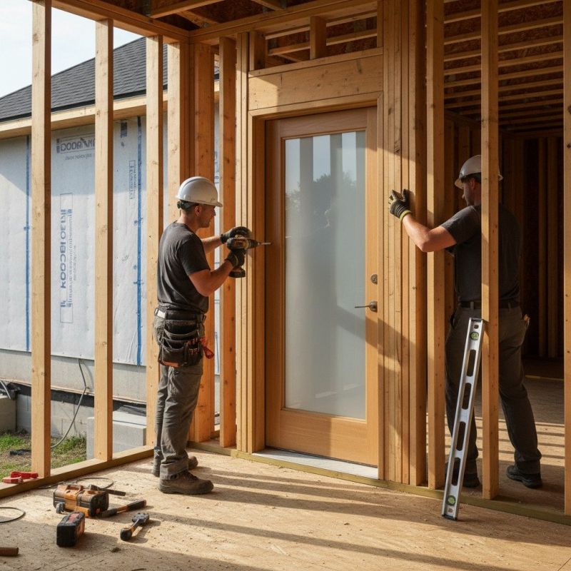 Pantry Door Installation detail
